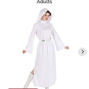 Princess Lea Hooded Halloween Costume
